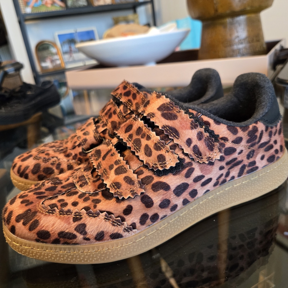 Camila Coelho Leopard Print Womens Sneakers